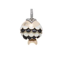 Charm Chantecler Dame Paillettes in Rosègold Diamante 0.19 Ct 42318 - 42318